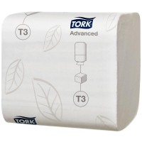 Туалетная бумага листовая Tork Advanced Т3 114271 2-слойная 36 пачек по 242 листа