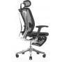 Эргономичное офисное кресло Expert Spring с подножкой  (черное)