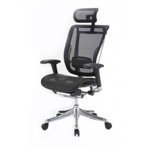 Эргономичное компьютерное кресло Expert Spring (черное)