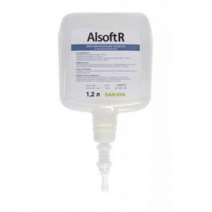 Алсофт Р (Alsoft R) 1л.  спиртовой кожный антисептик для дезинфекции рук
