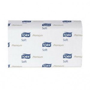 Полотенца бумажные листовые Tork Premium H2 100288 М-сложения 2-слойные