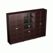 Шкаф комбинированный (276x46x198) со стеклом