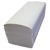 Листовые бумажные полотенца. Однослойные, V-сложения. 200шт.
