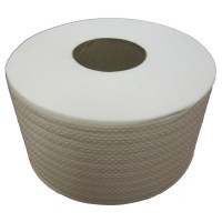 Туалетная бумага однослойная в рулонах целлюлоза белая 200м.
