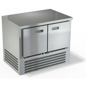 Холодильный стол из нержавеющей стали, две двери СПН/О-121/20-1007